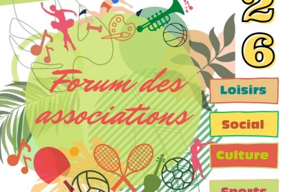 Forum des associations le samedi 05/09/2026