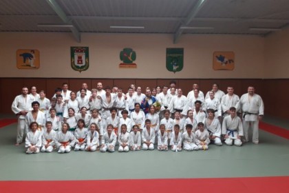 Marie-Claire RESTOUX pour un entrainement exceptionnel au DOJO de Neuville le 01/05/2026